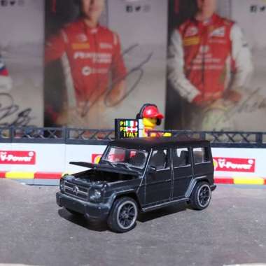 Majorette Mercedes Benz Amg G63 Black / Hitam Doff Multicolor
