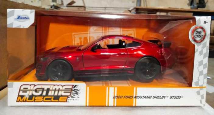 Jada 1/24 2020 Ford Mustang Shelby Gt500 â€“ Big Time Muscle - 34198 Multicolor