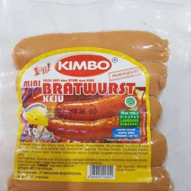 Kimbo Sosis Sapi Keju Mini Isi 10