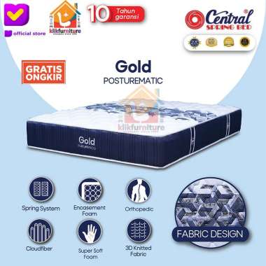 (kasur saja) Gold Posturematic 30 cm Central Springbed 180 x 200