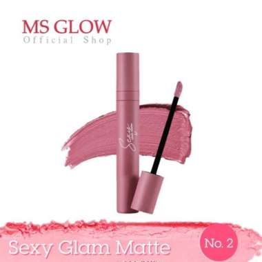 Ms Glow Lip Matte - Glam Matte Ms Glow - Lipstik Ms Glow