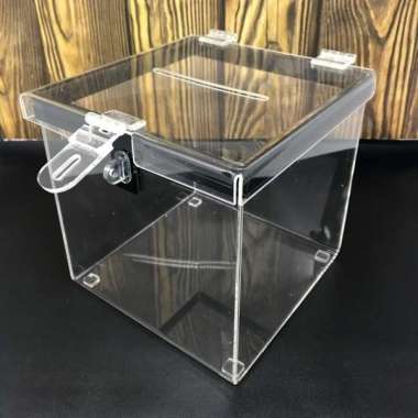Kotak saran akrilik display #akrilik #acrylic #kotaksaran