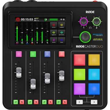 RodeCaster Duo 2 Channel Professional Audio Mixer RodeCaster Resmi