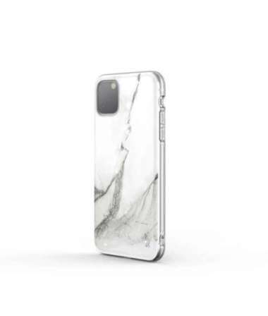 [new] CASESTUDI iPhone 11 Case Prismart Premium Protective Hardcase Casing Marble White