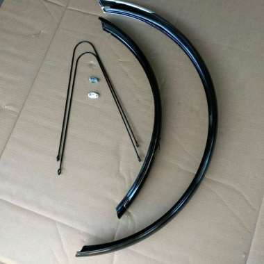 SPAKBOR FENDER SLEBOR ONTHEL 28 / 20 INCH 1 SET MERAH 20 INCH