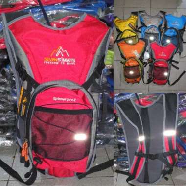 Tas Sepeda Pancal Gowes Hydropack Seven Summits Spinner Pro 2 Red Ori