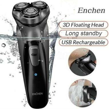 Shaver Enchen Blackstone 3D Shaver Alat Cukur Jenggot Kumis with trimmer