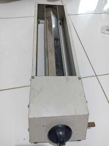 Kompor Gas Panggangan Sate Griller 36 x 11 Cm - Bakaran Sate Sosis Dll