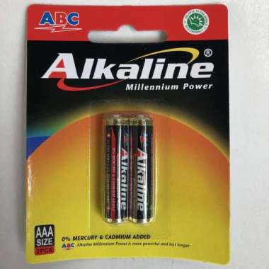 baterai ABC ALKALINE AAA (dua butir)