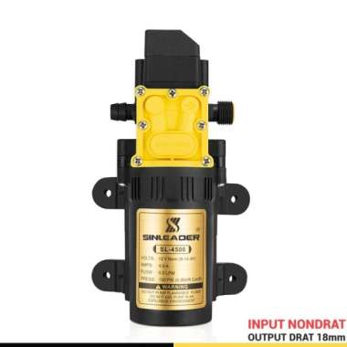 SINLEADER DP-16 DP16 Double Pump Pompa Steam Cuci Motor Mobil Otomatis - 100Psi-Drat 100Psi-Drat