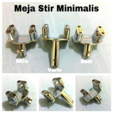 TRONDOL ROMBAK STANG BESI KRUM / MEJA STIR MOTOR BEBEK / MATIC Vario