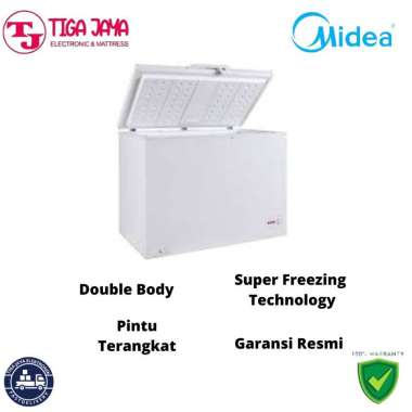 MIDEA HS258CK CHEST FREEZER BOX 200 LITER HS-258CK