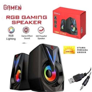 Gamen GS1 Speaker Gaming RGB Light Effect original Gamen Speaker