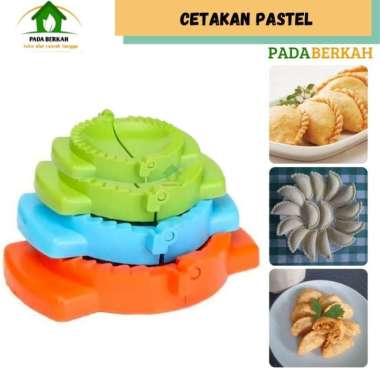 Cetakan Pastel Cireng Kulit Pangsit Kue Dumpling Mold Warna Plastik Sedang (7cm)