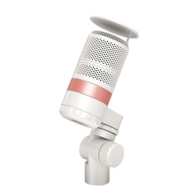 TC HELICON GoXLR MIC Dynamic Broadcast Microphone | Go XLR podcast WHITE