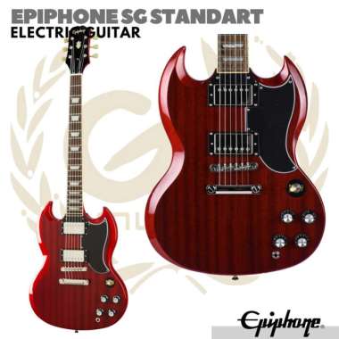 EPIPHONE SG Standard 60s Electric Guitar | Gitar Listrik Elektrik 61 Vintage Cherry