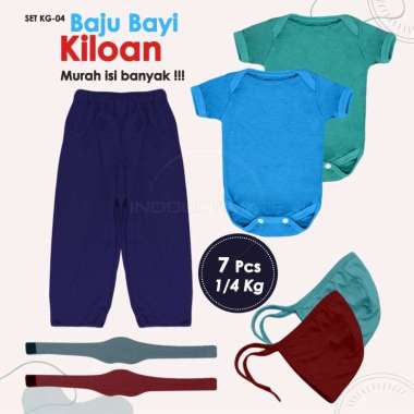 Baju Set Kiloan Anak Bayi Balita SET-KG-01 Paket Perlengkapan Bayi Baru Lahir Baju Atasan Jumper Bay