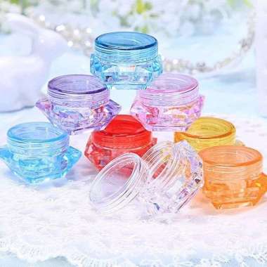 Ready! Pot Jar / Pot Cream 5 gr 10 gr / Wadah Cream / Pot Jar 10gr DIAMOND 5 GR