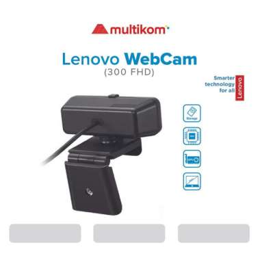 Webcam LENOVO 300 FHD 1080P Wired 2MP USB