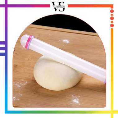 Rolling Pin Plastik / Rolling Pin / Rolling Pin Fondant Gilingan / Gilingan Kue / Rolling Pin Fondan