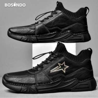 BOSINDO Sepatu Kasual Pria B-14 BOSINDO Tipe B14Sepatu Pria Premium dan Sepatu Kasual Pria Wanita AS