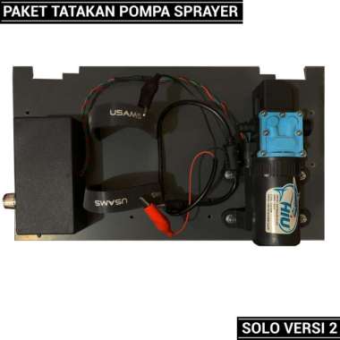 PAKET POMPA UNTUK SEMPROTAN PERTANIAN ELEKTRIK TANPA AKI - SOLO V2