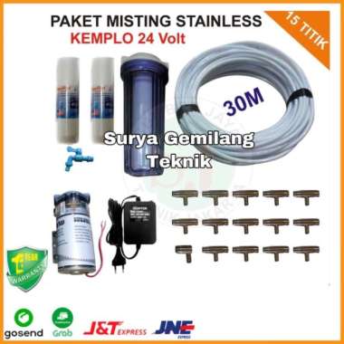 PAKET MISTING NOZZLE EMBUN SPRAYER 15 TITIK
