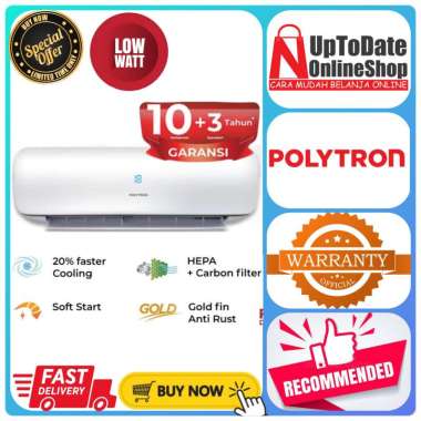 AC POLYTRON PAC09VZ PAC-09VZ 09VZ STANDARD 1 PK NEUVA ICE SUPER COOLING LOW WATT POLYTRON AC 1PK