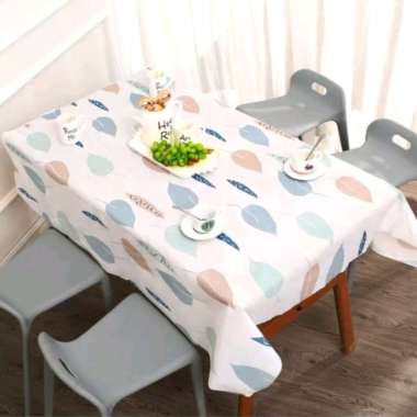 TAPLAK MEJA MAKAN MODERN TAPLAK MEJA ANTI AIR UKURAN JUMBO 180*137 Multicolor