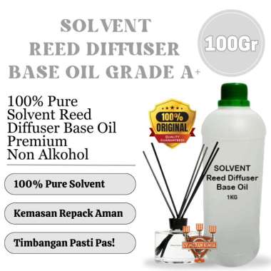 Pure 100gr Pelarut Pengharum Ruangan Reed Diffuser Stick Base Oil