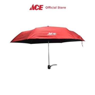 Ace Payung Lipat 88 Cm - Merah Multicolor