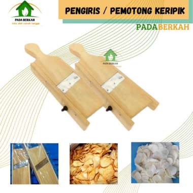 Parutan Pengiris Alat Pengiris Keripik Singkong Pisang Kayu Slicer