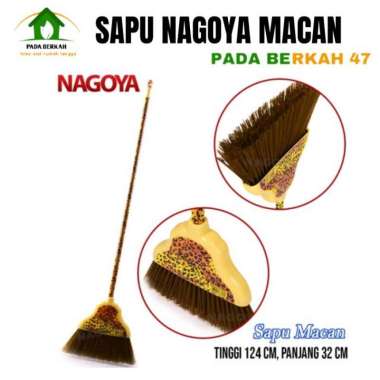 Sapu Lantai Sapu Nilon Macan Nagoya Sapu Plastik Broom Nagoya 816