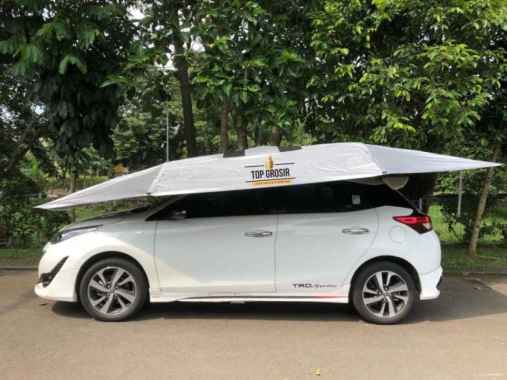 PORTABLE CAR UMBRELLA PAYUNG MOBIL PROTEKTOR SUHU MOBIL MANUAL - SEAESAW