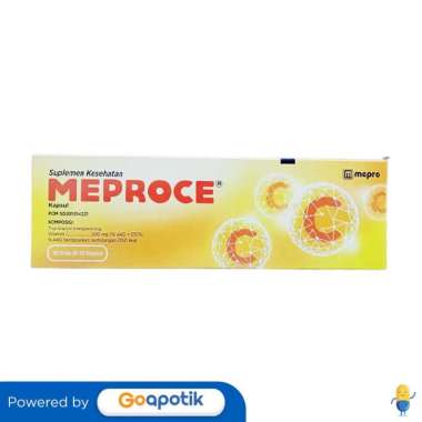 MEPROCE BOX 100 KAPSUL