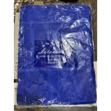 Handuk mandi dewasa jumbo besar microfiber LETONIA MF916 90x160cm TERMURAH 90x160 cm Biru MF916