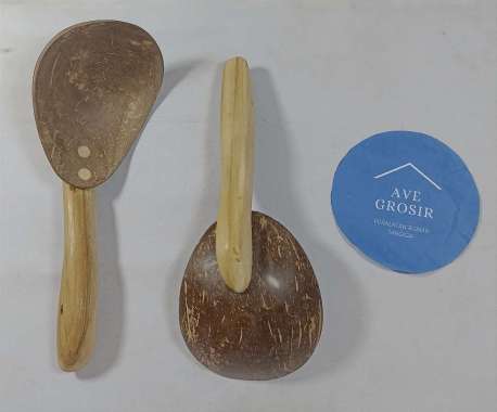 centong batok kelapa cetakan nasi padang sendok entong tempurung CENTONG NASI BATOK