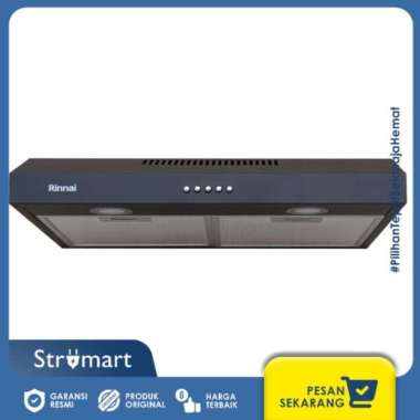 COOKER HOOD RINNAI RH-126B SLIM COOKER HOOD WARNA HITAM Multicolor