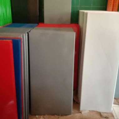 Rak Besi Plat Ambalan Uk 30_40_50_60 X 100 60 X 100 Abu-abu