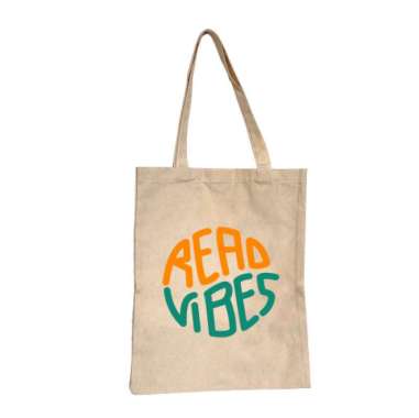 Totebag Canvas Read Original Goody Bag - Can You Help Me Read Vibes