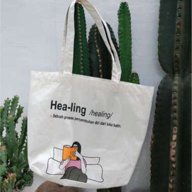 Totebag Read Original Goody Bag - Healing Healing