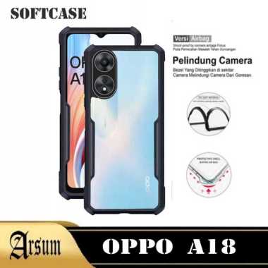 Case Transparan OPPO A18 Casing Cover Sillikon Terbaru