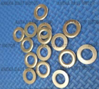 (Harga Per 5 pcs) Ring Plat Stainless 10 (m6)