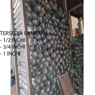 Kawat Loket Hijau RAM/ Kawak Ayakan / Kawat Loket PVC Anti Karat 10 Meter 1"