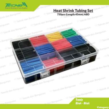 Isolasi Bakar Heat Shrink Tube Selang Bakar 750pcs ABD