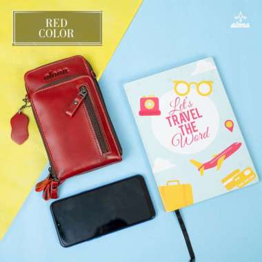 Tas Selempang Wanita Tas Wanita Siren Tas Kulit Wanita Branded Merah