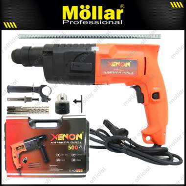 XENON HD500 Mesin Bor Bobok Beton Listrik 20 mm SDS Plus Rotary Hammer