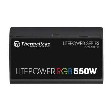 PSU Thermaltake Litepower RGB 550W - Power Supply 550 Watt Non Modular APFC