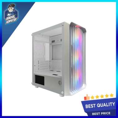 CASING PC CUBE GAMING CAYN WHITE