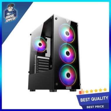 CASING PC VARRO PRIME NUCLEAR G300 INCLUDE 3 FAN RGB